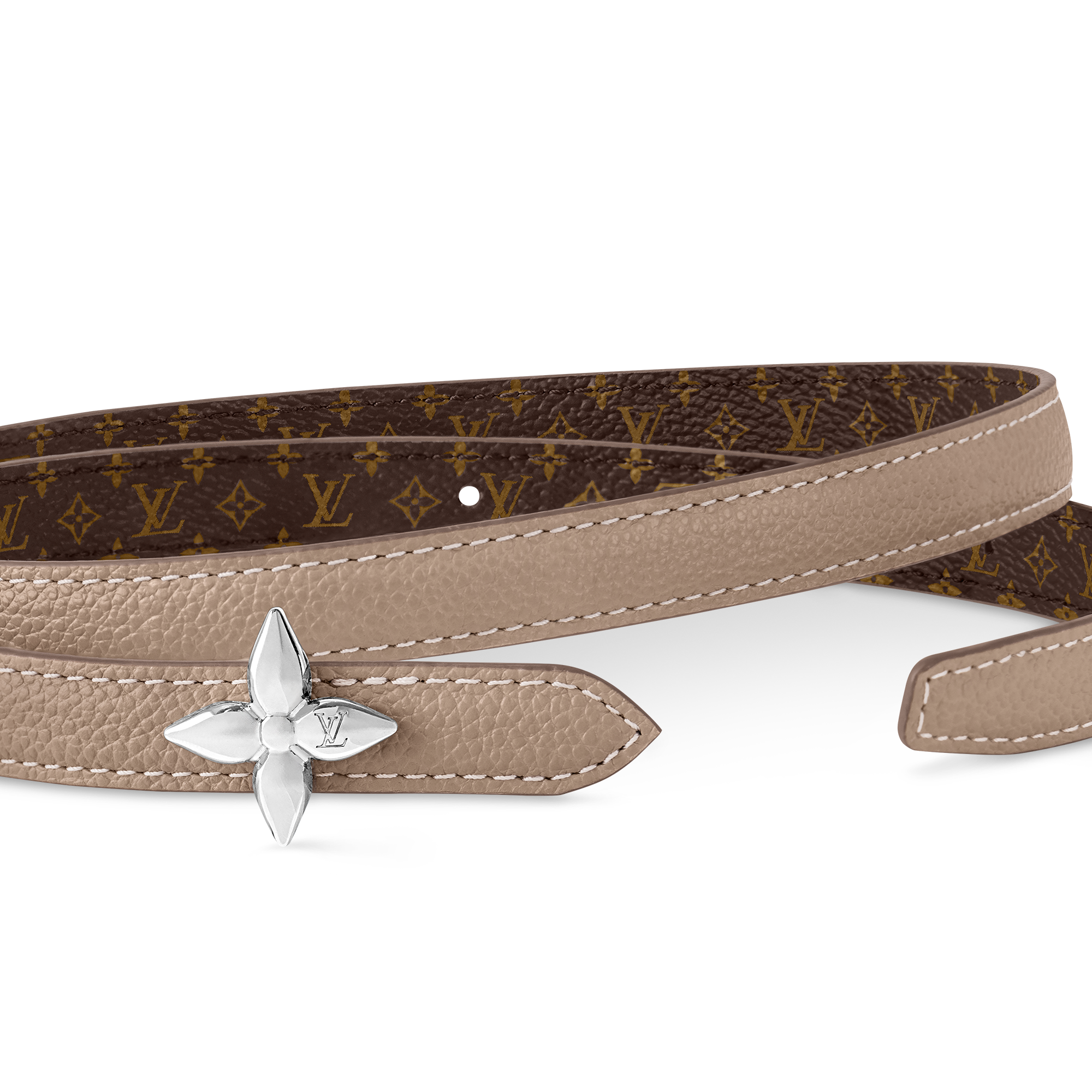 LV Mini Flowergram 15mm Reversible Belt - Accessories | LOUIS VUITTON